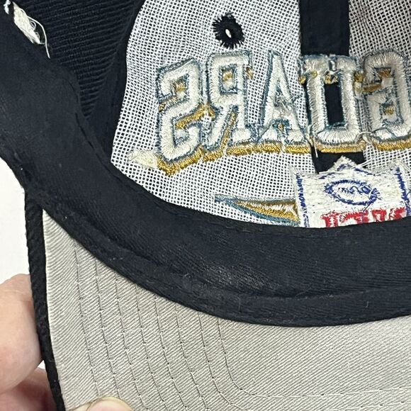 Vintage Jacksonville Jaguars Logo Athletic Pro Line Diamond Cut Snap Back Rare - Picture 12 of 16